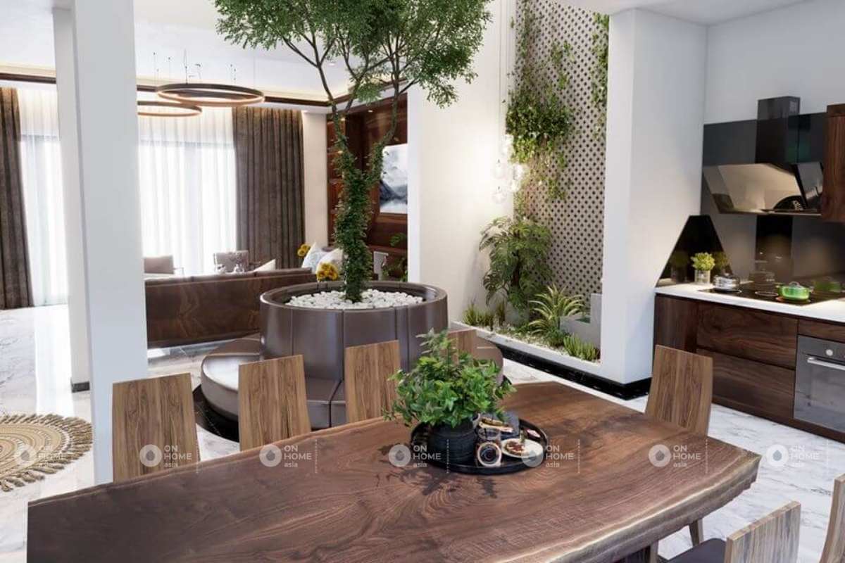 mảng canh nhà phố 120m2