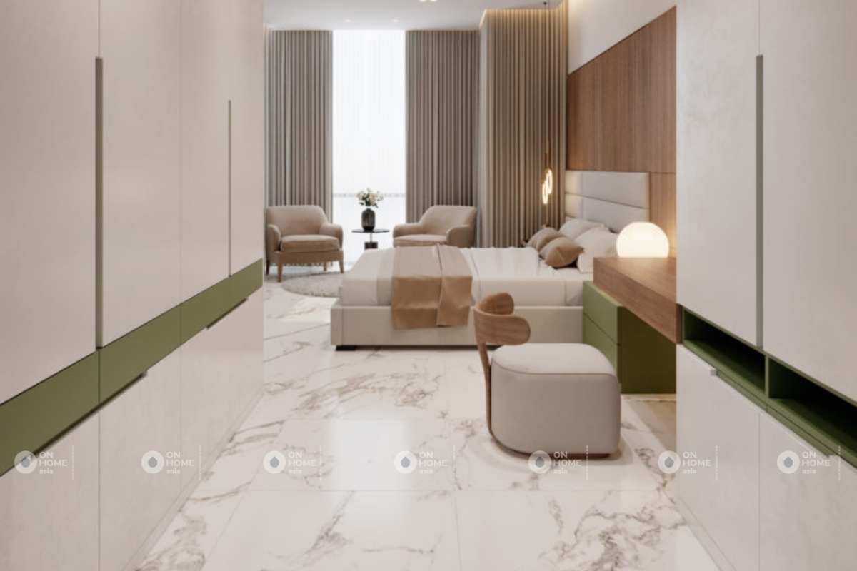 màu sắc phòng ngũ trang nhã