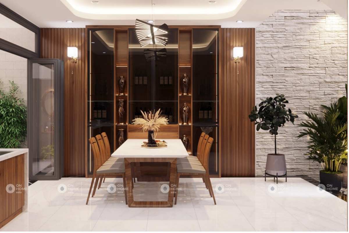 Bàn ăn phòng bếp sang trọng