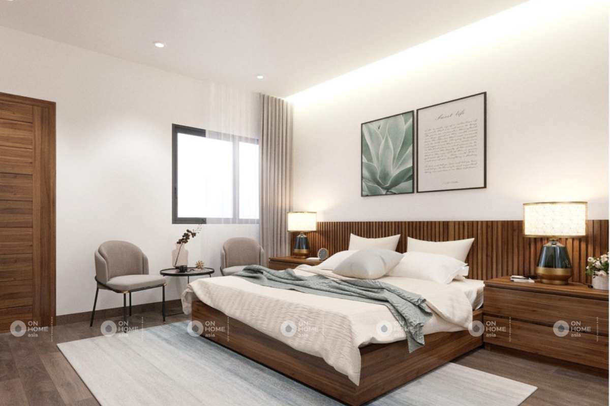 Không gian phòng ngủ thoáng đãng