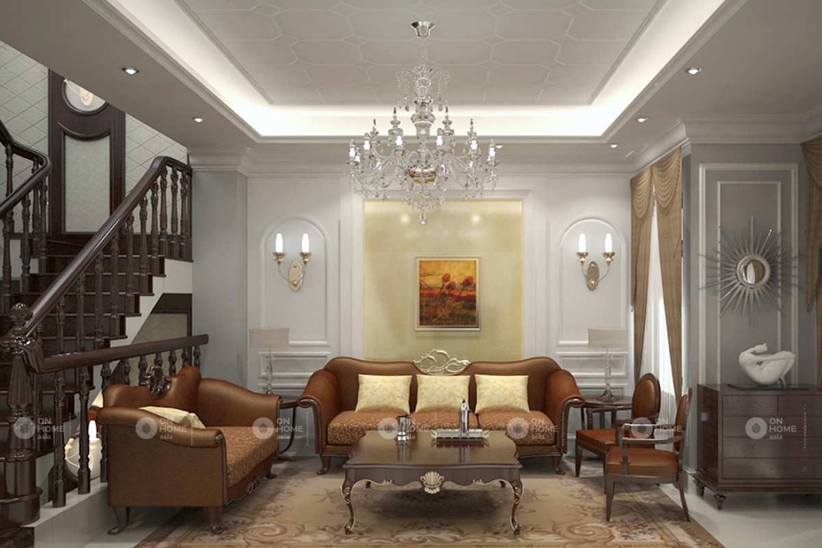 Nội thất nhà tân cổ điển