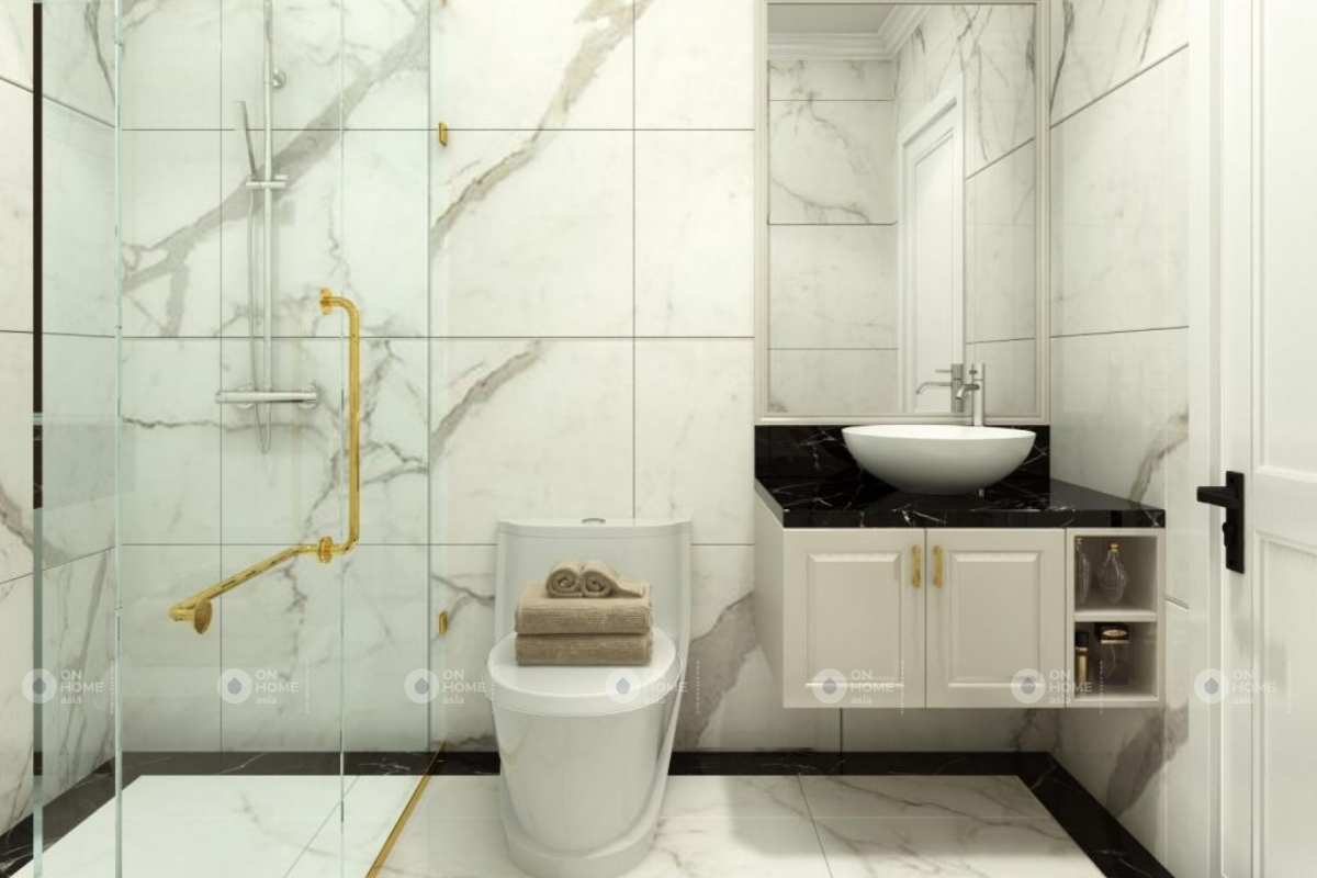 Thiết kế nội thất nhà phố tân cổ điển