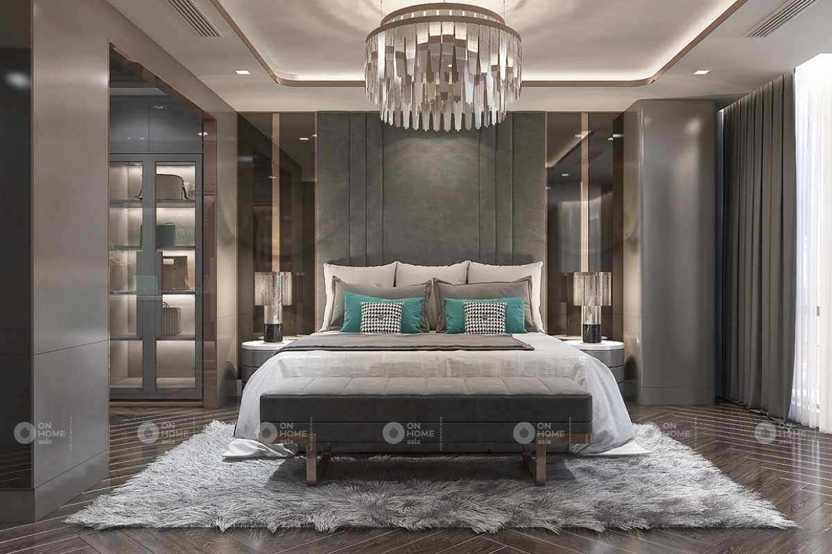 Thiết kế nội thất nhà phố tân cổ điển sang trọng