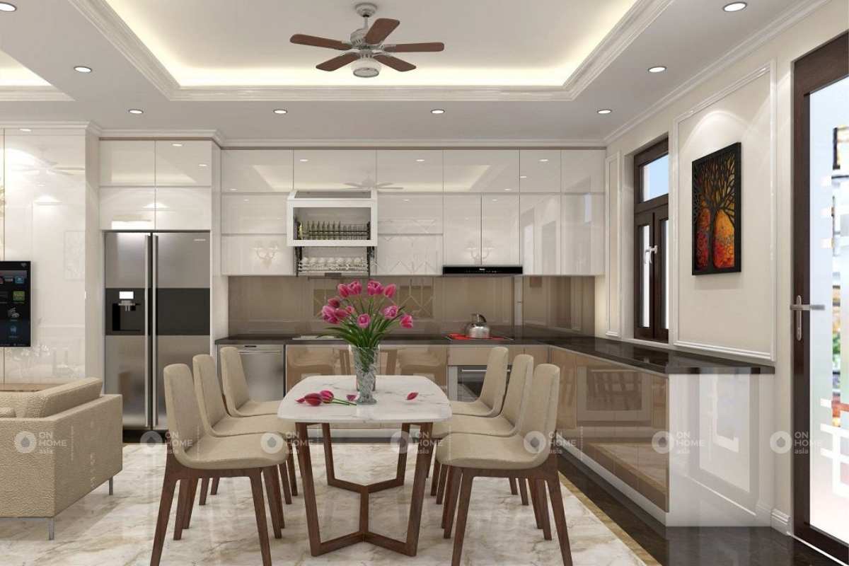 Thiết kế nội thất phòng bếp cuốn hút&nbsp;