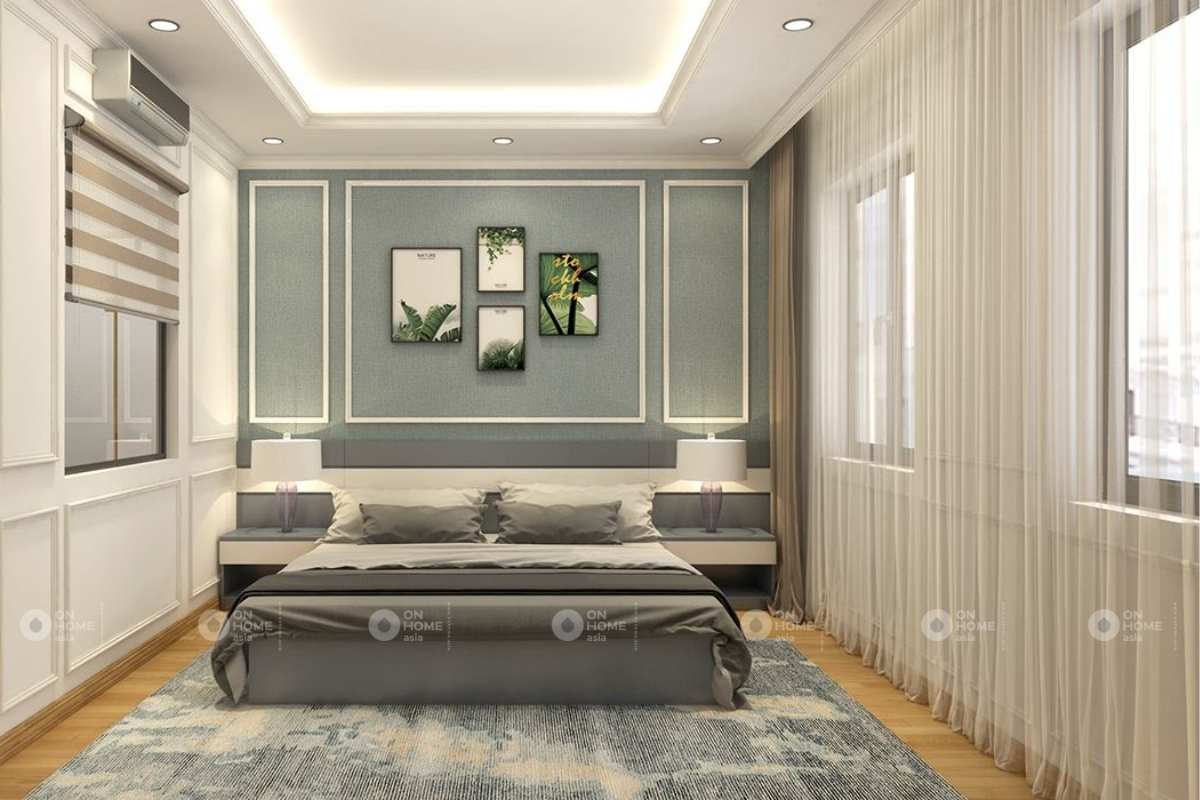 Nội thất phòng ngủ tân cổ điển đẹp