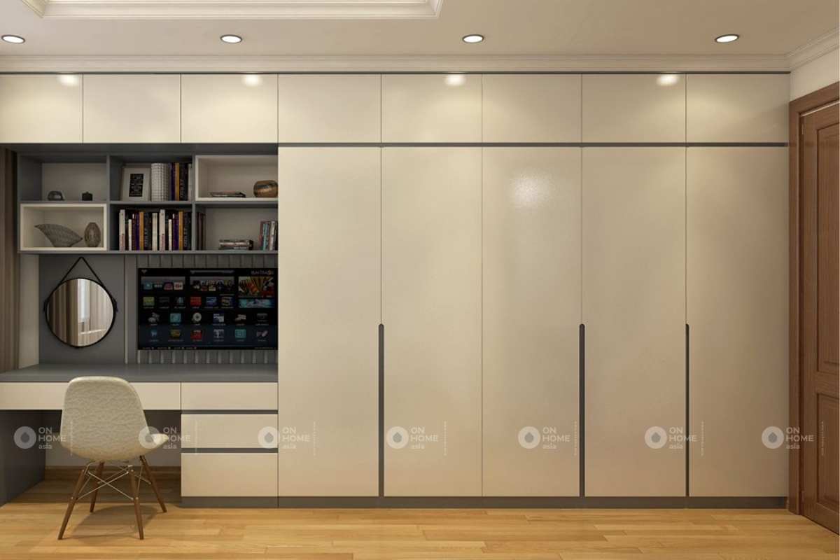 Thiết kế nội thất nhà phố tân cổ điển