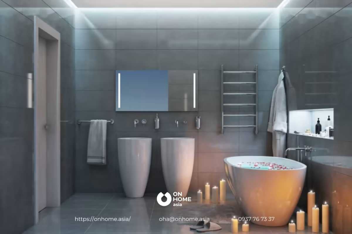 Nội thất phòng tắm hiện đại