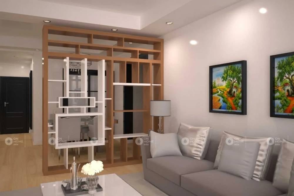 Tủ vách ngăn phòng khách