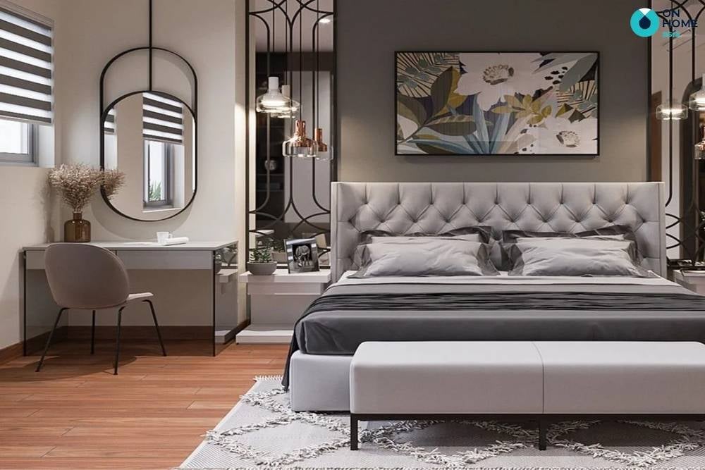 Thiết kế với gam màu vô cùng dễ chịu, mang đến cảm giác thư thái.