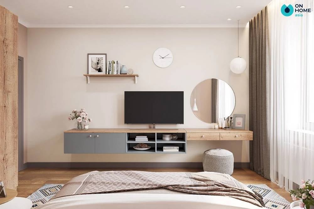 Nội thất phòng ngủ phong cách Scandinavian