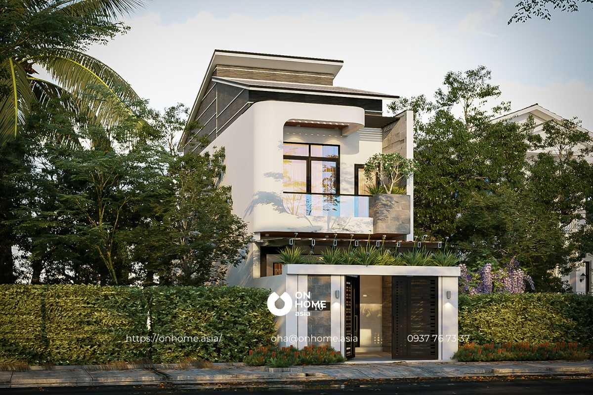 Thiết kế nhà ống 2 tầng