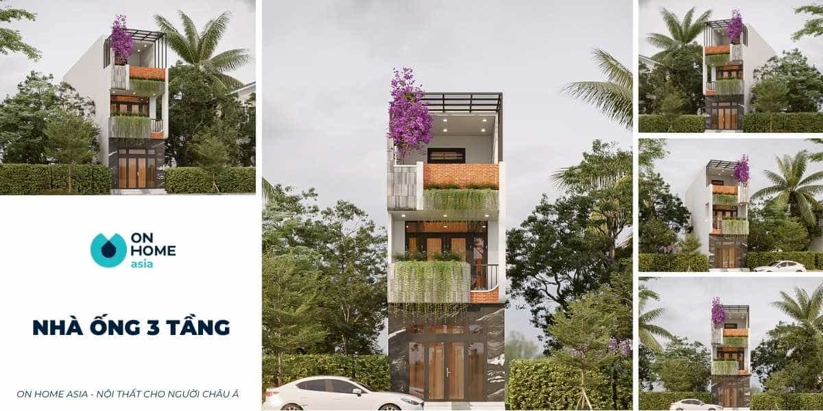 Nhà ống 3 tầng