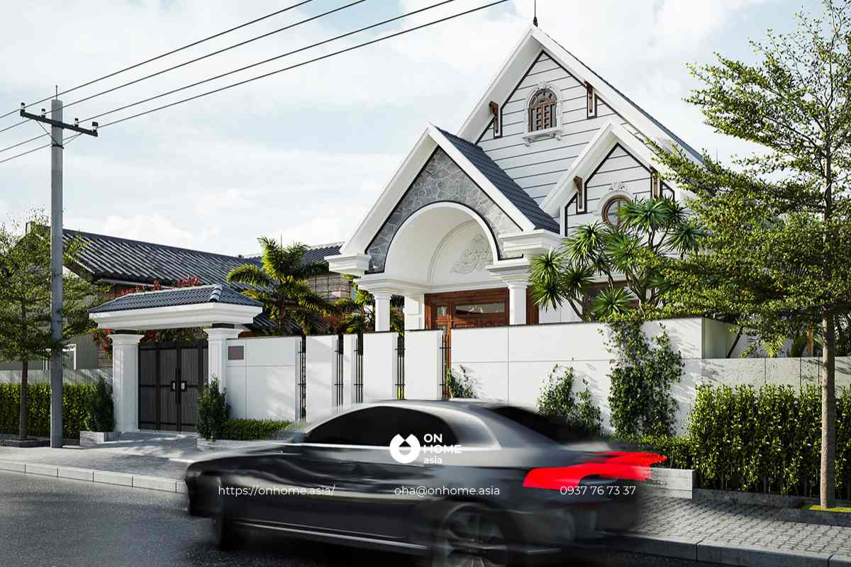 Thiết kế nhà cấp 4 có 3 phòng ngủ 5x20 mái Thái tiện nghi