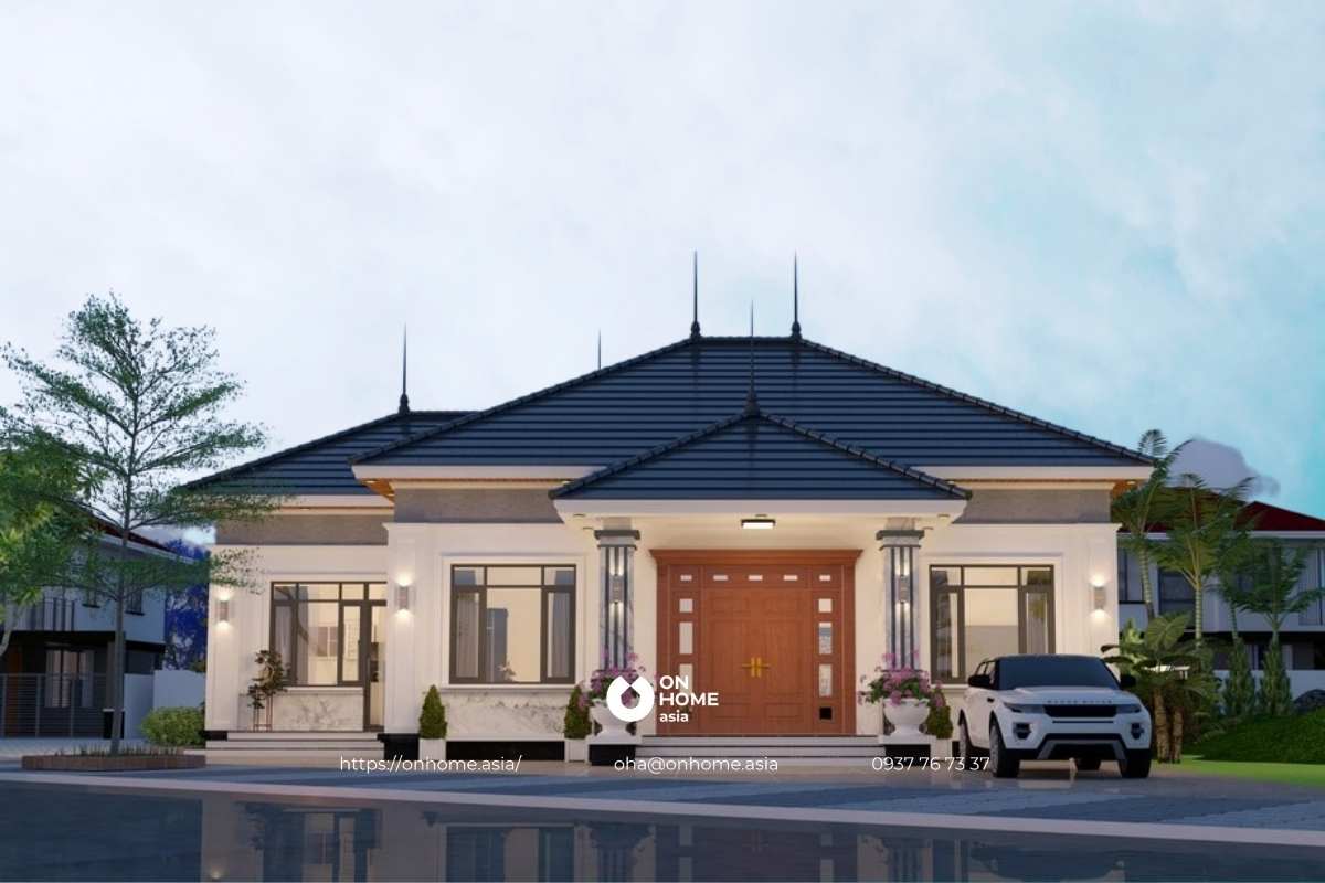 Diện tích nhà cấp 4 4 phòng ngủ