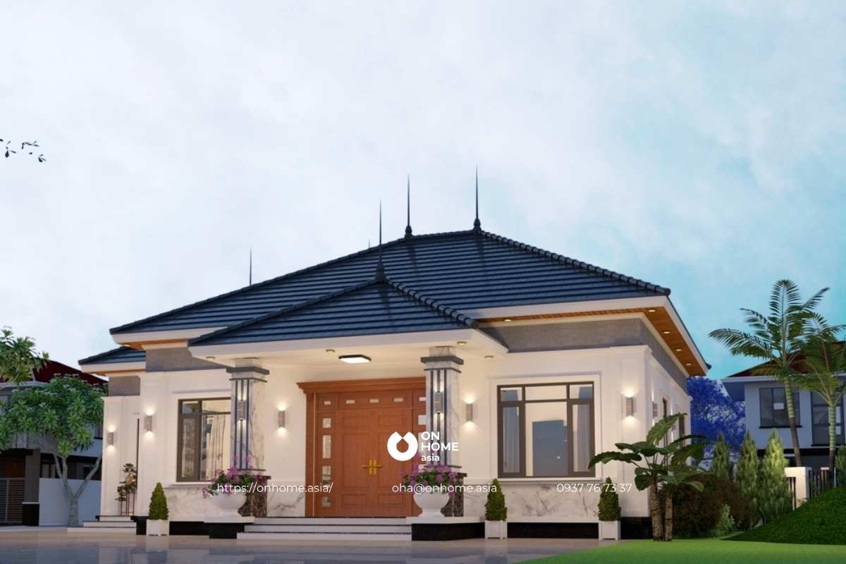 Gía xây nhà cấp 4 có 4 phòng ngủ