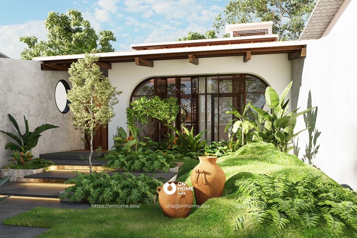 Nhà cấp 4 đẹp 5x20