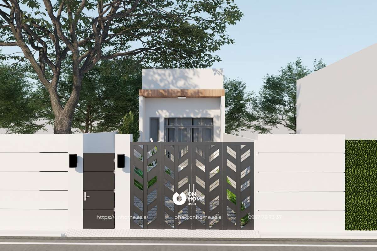 Mẫu nhà cấp 4 đẹp 5x20 200 triệu