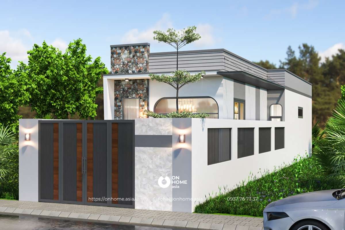 Nhà cấp 4 5x20m hiện đại, tiện nghi