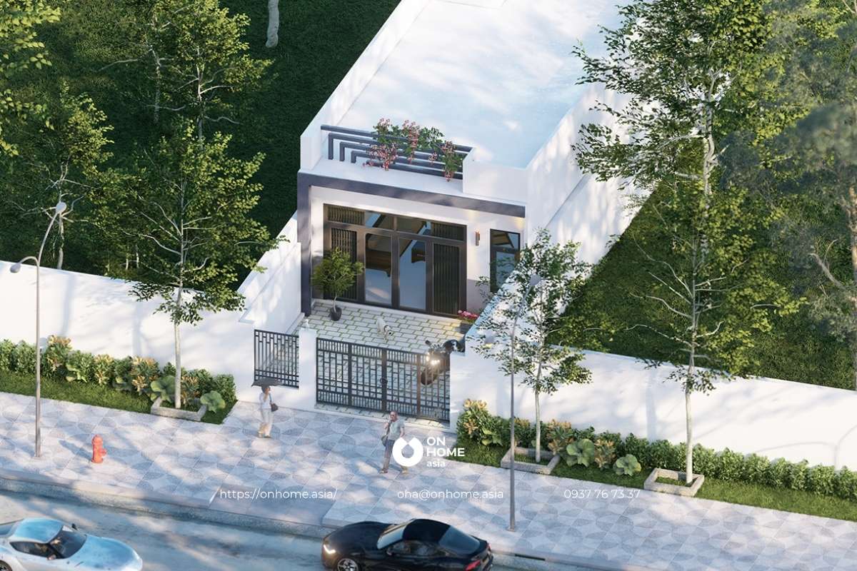 Ưu điểm của mẫu nhà cấp 4 đẹp 5x20