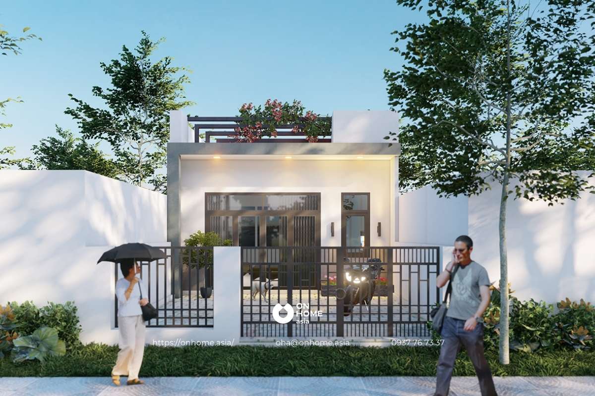 Bí quyết xây nhà cấp 4 đẹp 5x20m