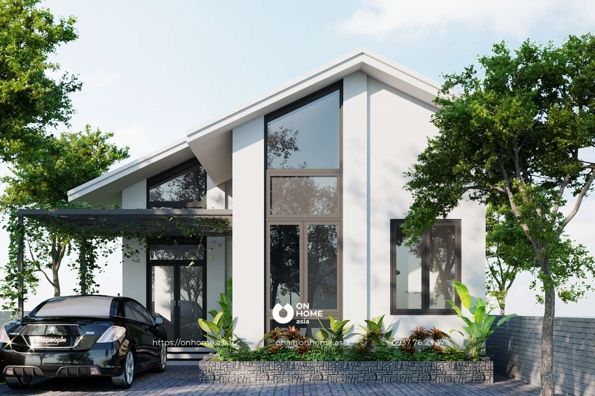 Mẫu nhà cấp 4 đẹp 5x20 500 triệu hiện đại