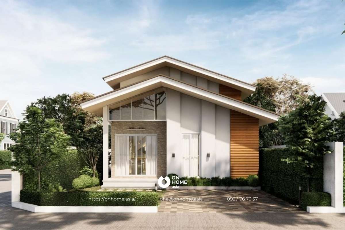 Nhà cấp 4 3 phòng ngủ giá rẻ, tiện nghi