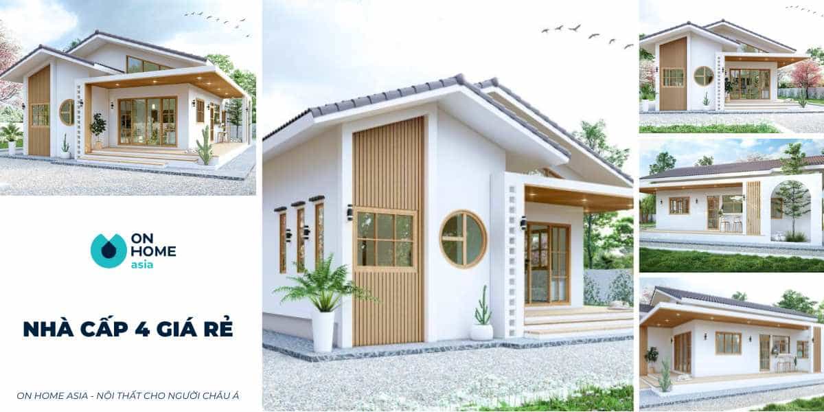 Nhà cấp 4 giá rẻ