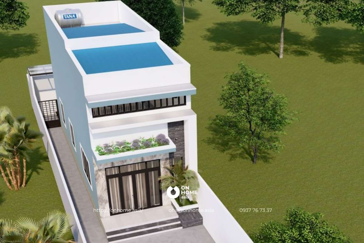 Mẫu nhà cấp 4 nhỏ đẹp&nbsp;