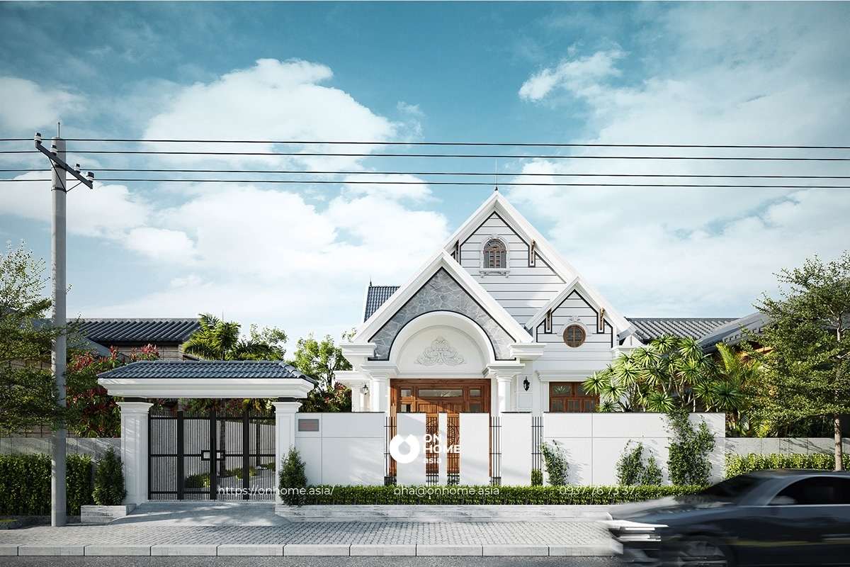 Nhà cấp 4 nhỏ đẹp 2 phòng ngủ