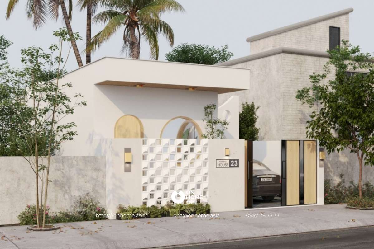 Mẫu nhà cấp 4 nhỏ đẹp