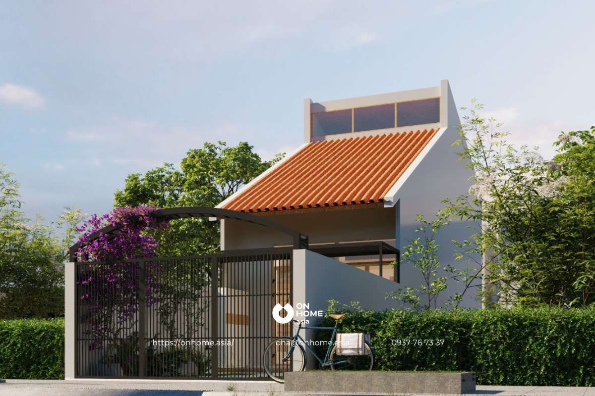 Mẫu nhà cấp 4 nhỏ xinh có gác đẹp