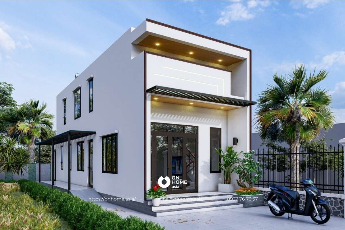 Nhà cấp 4 nhỏ xinh có gác