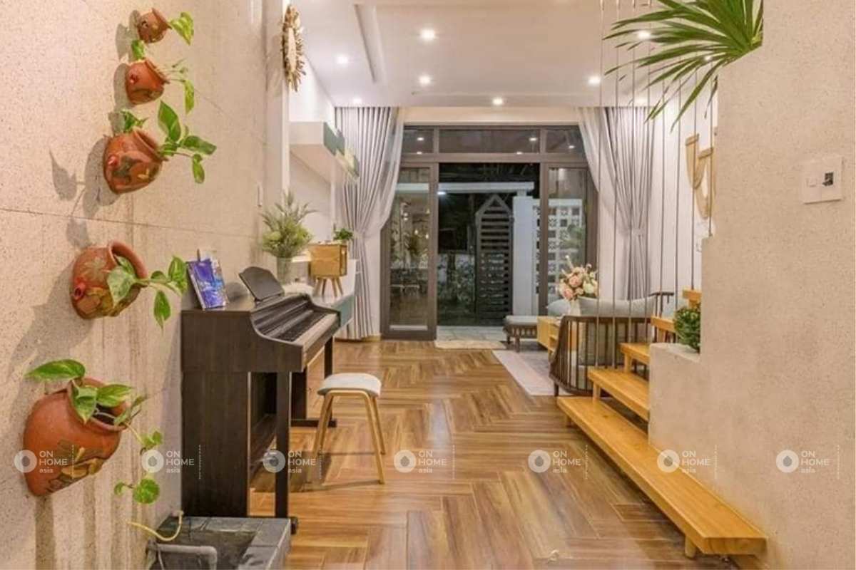 Thiết kế nội thất nhà phố 50m2 đậm chất nghệ thuật