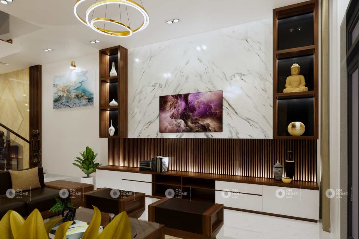 Thiết kế nội thất nhà 5x20m đẹp mang lại không gian sống tuyệt vời