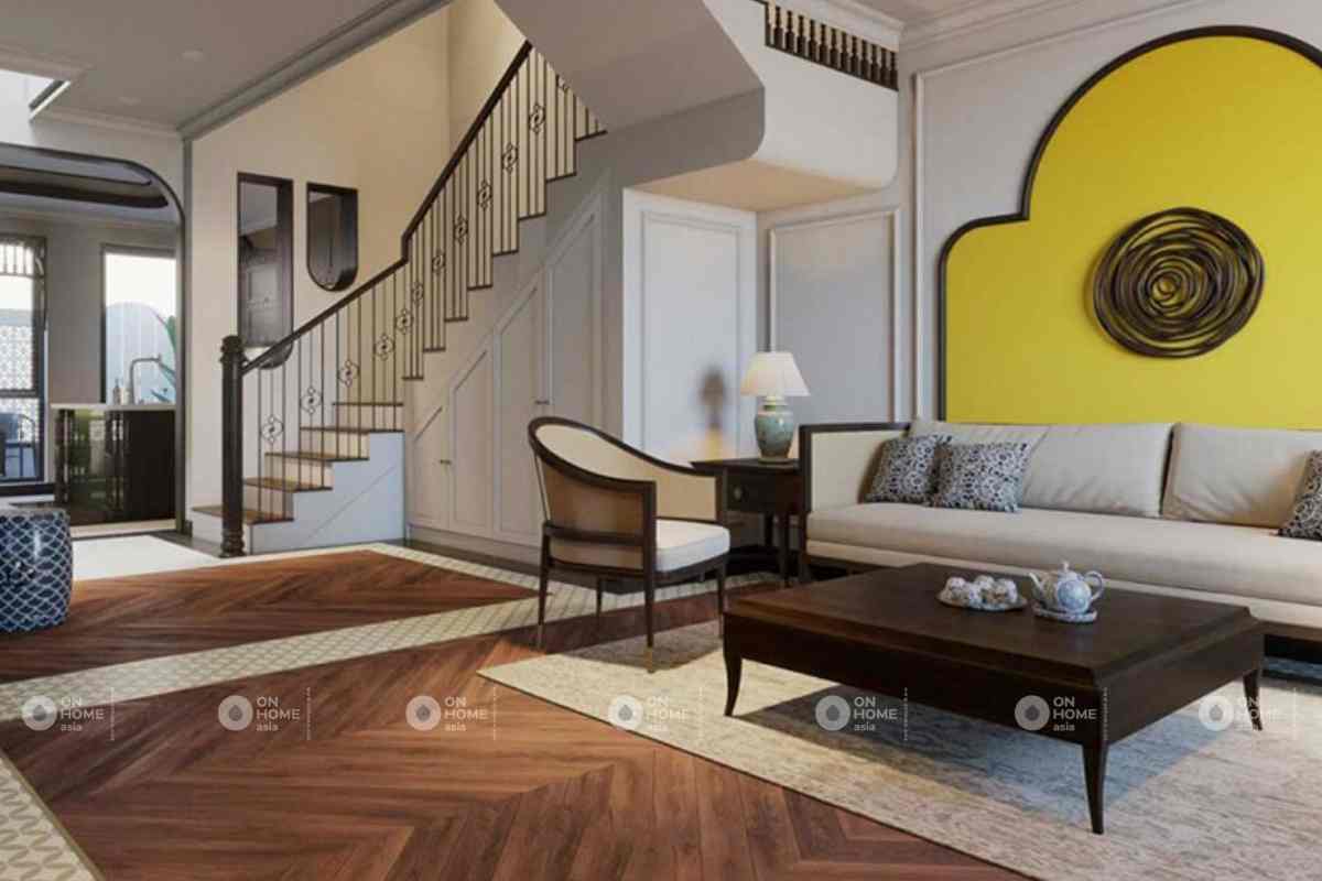 Nội thất phòng khách với điểm nhấn đầy ấn tượng 