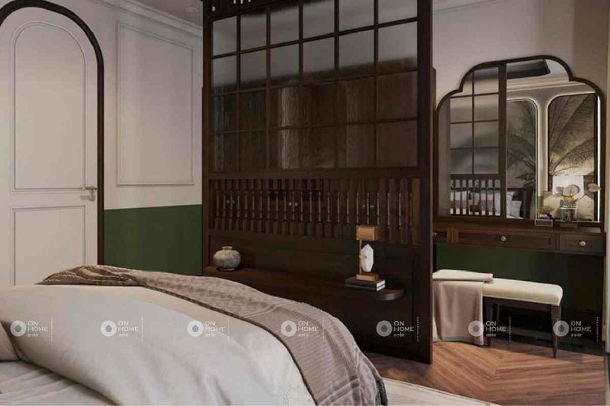 Sử dụng vách ngăn phân chia không gian