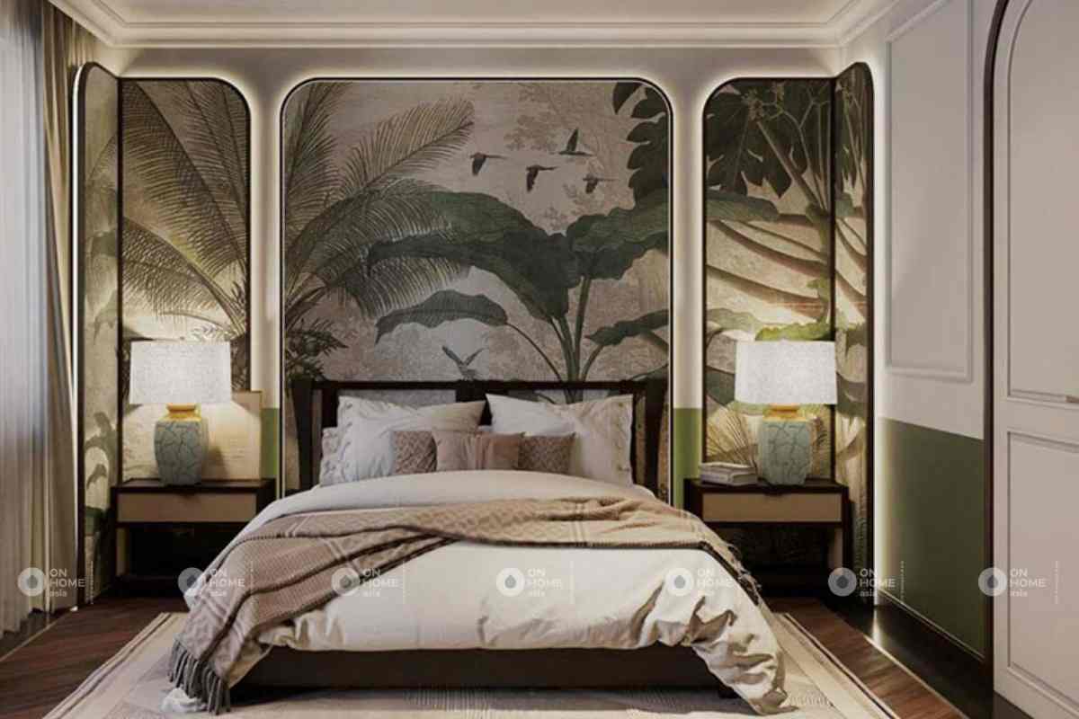 Một không gian đẹp mắt thích hợp cho việc nghỉ ngơi