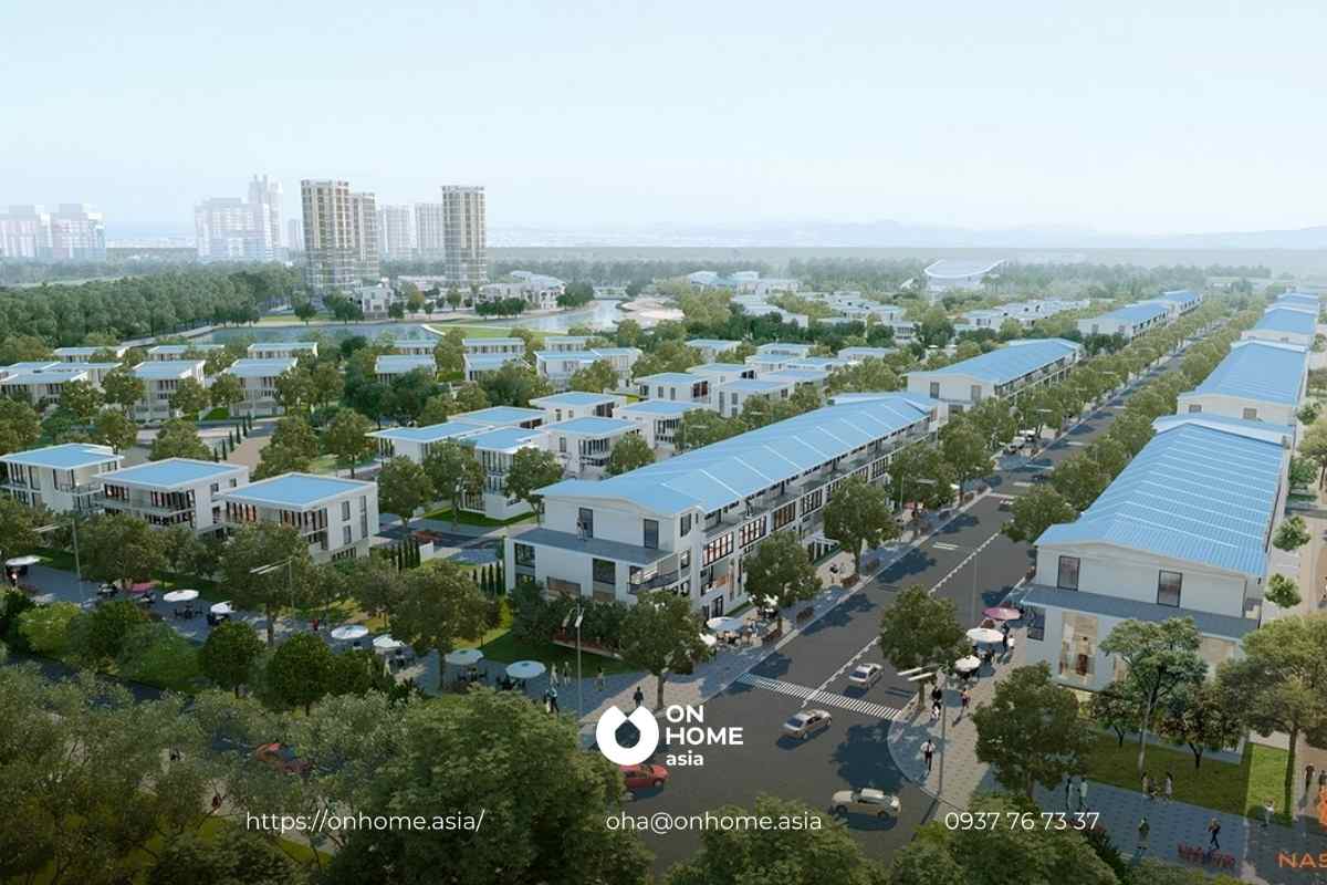 Dự án nhà phố Hồ Gươm Thuận An