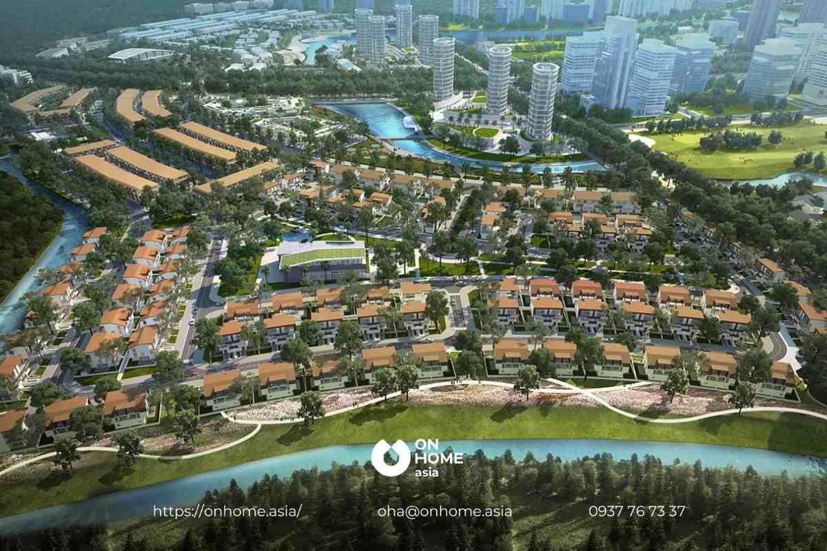 Tiện ích ngoại khu của nhà phố Hồ Gươm Thuận An