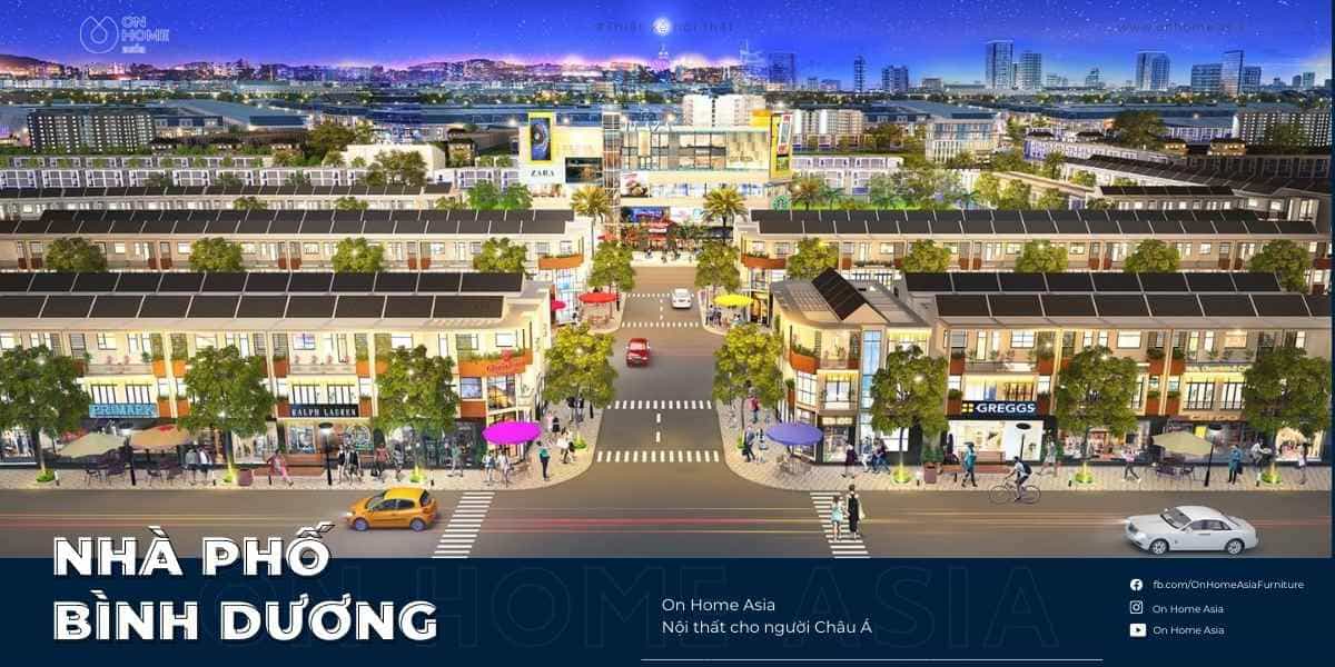 nhà phố Bình Dương