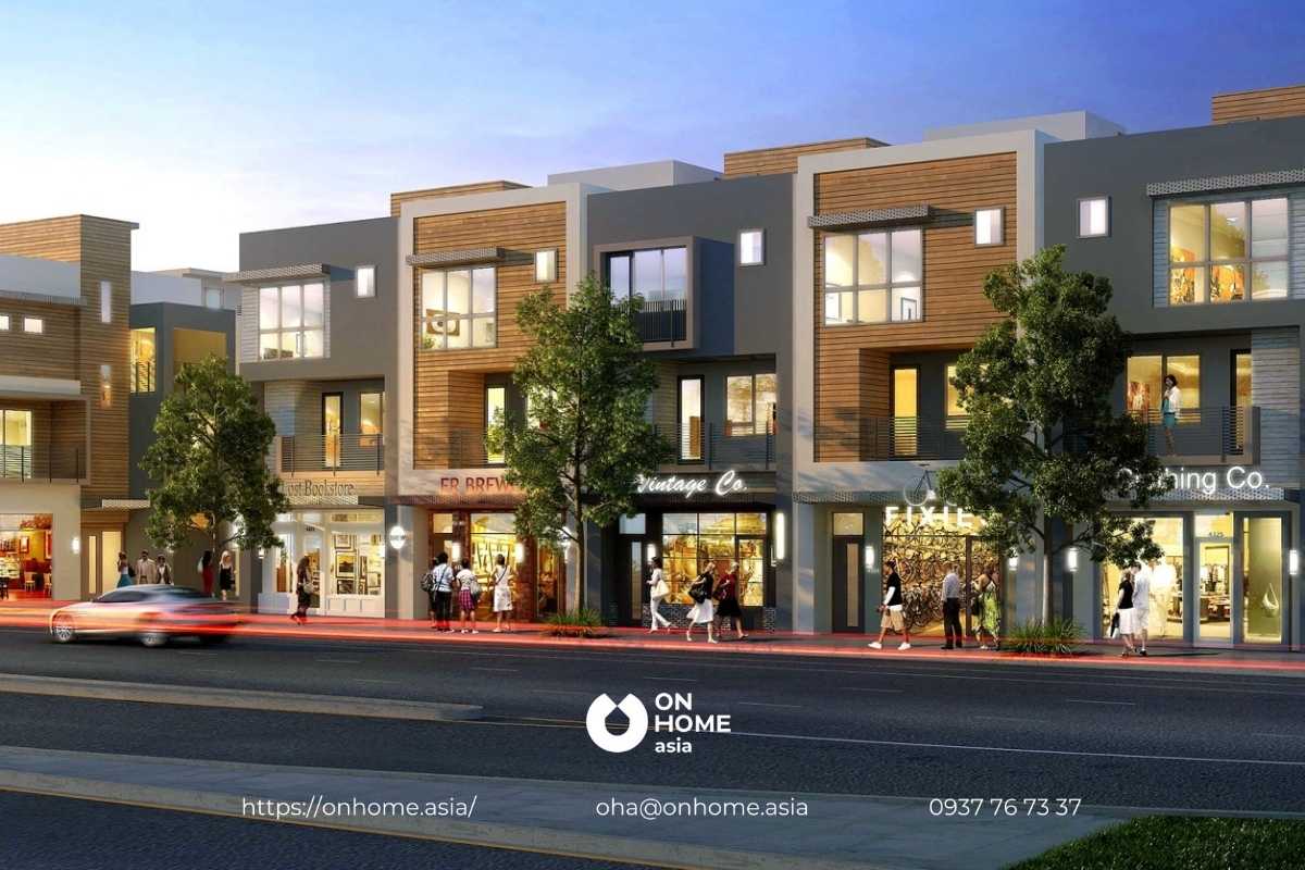 Dự án nhà phố An Phú Bình Dương