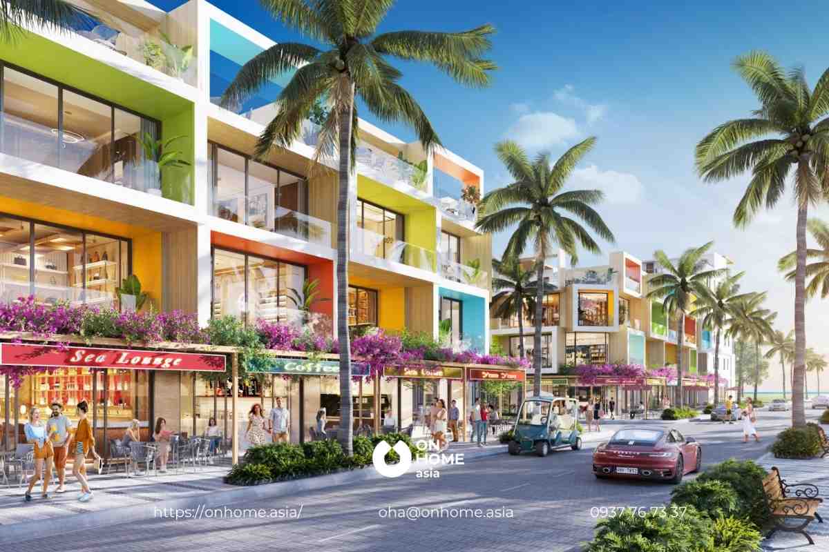 Các dự án nhà phố có tính thương mại cao