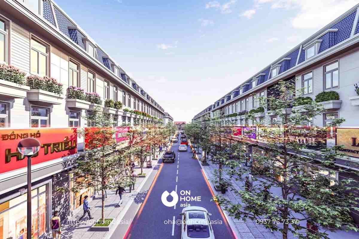 Đại Phát Mall Town là dự án nhà phố Bình Dương nổi bật