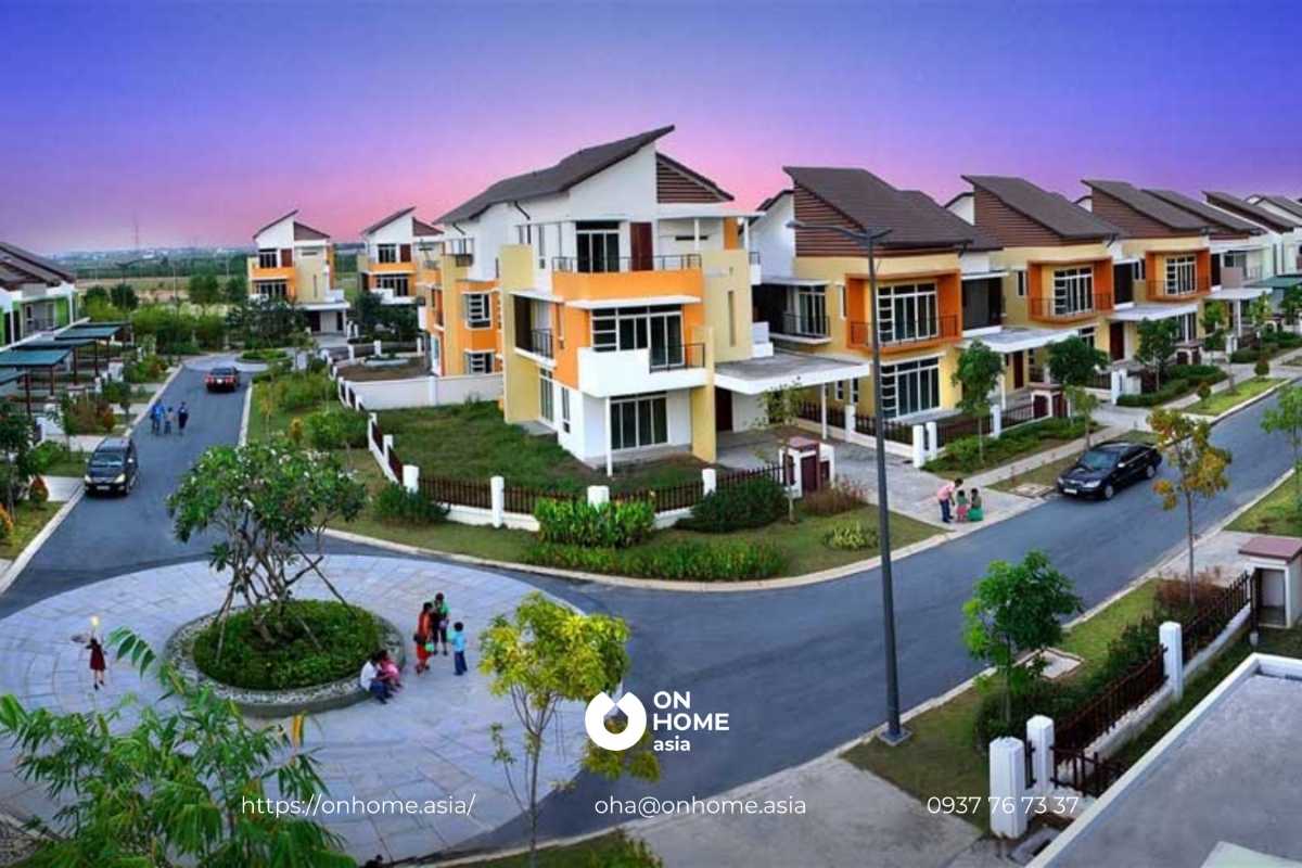 Ecolakes Mỹ Phước là một trong những dự án nhà phố Bình Dương nổi bật