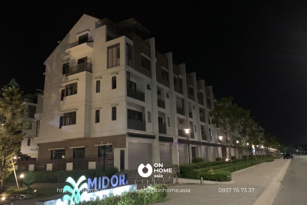 Nhà phố Midori Haruka có giá bán hấp dẫn