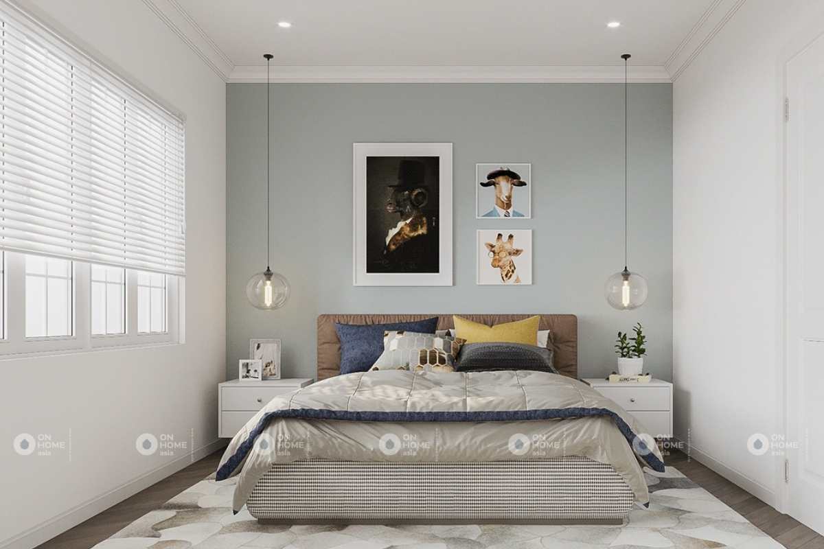 Nội thất phòng ngủ nhỏ đơn giản&nbsp;