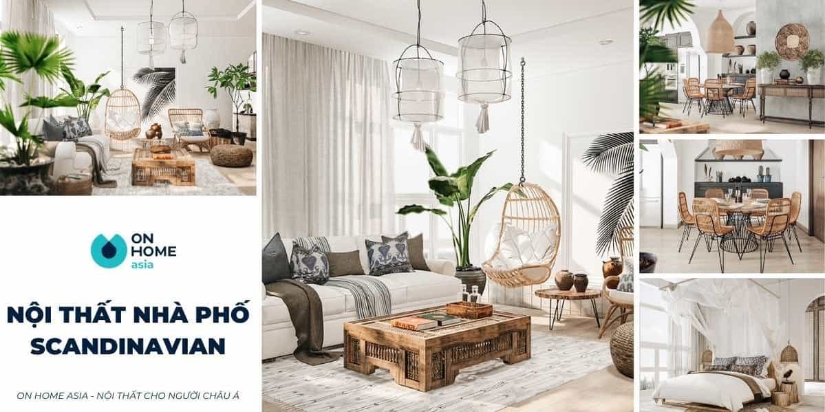 Top 5 mẫu thiết kế nội thất nhà phố Scandinavian hot nhất hiện nay