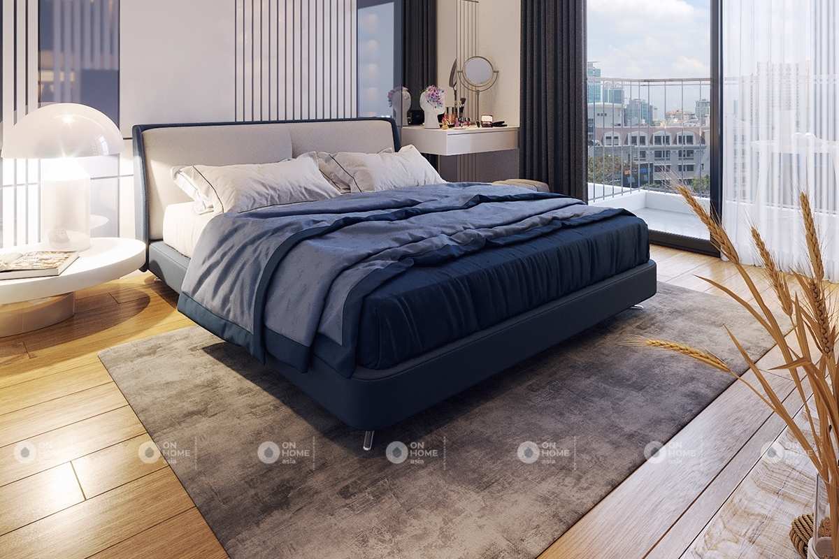 Phòng ngủ nhỏ với bố cục hài hòa