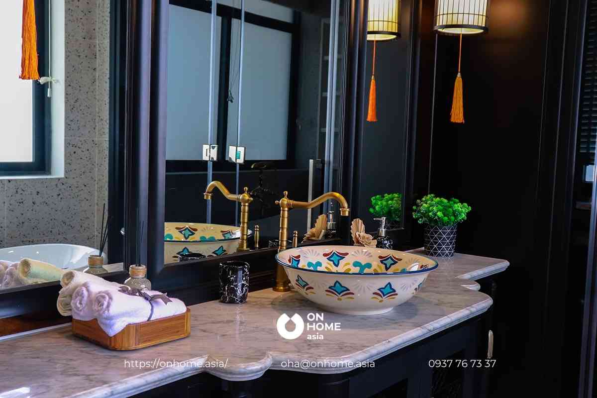 Thiết kế phòng tắm biệt thự Ashita Bình Dương