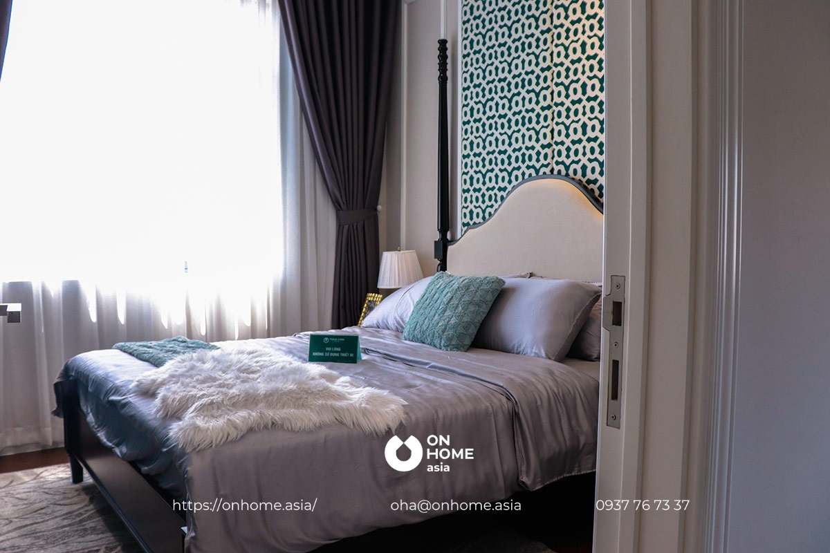 Thiết kế phòng ngủ lớn biệt thự Ashita Bình Dương